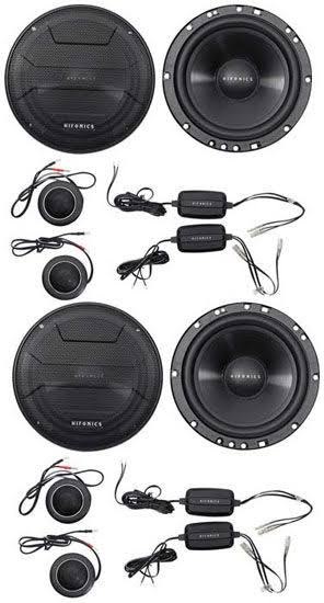 2-Pairs 400 Watt Component Car Audio Speakers W627300