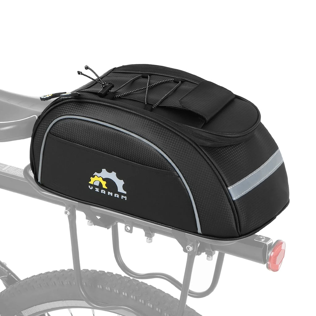 Waterproof Insulated Cooler Bag Bike Trunk Bag Rear Rack Bag Pannier R10930