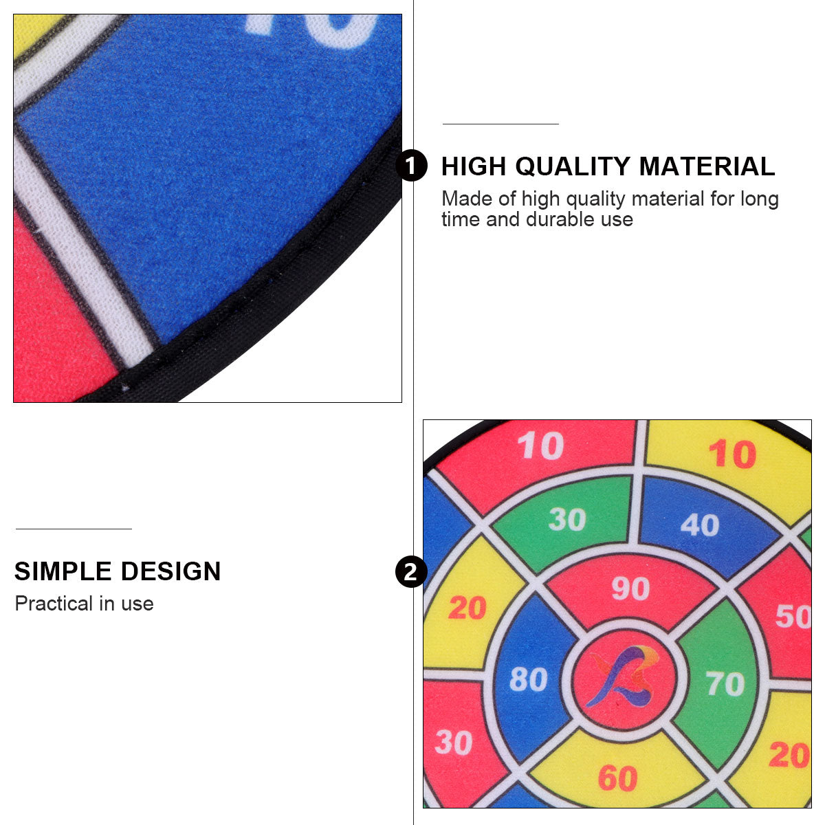 Safety Dart Board Toy Set with Sticky Ball and Darts E416