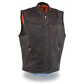 Black Leather Vest G669747