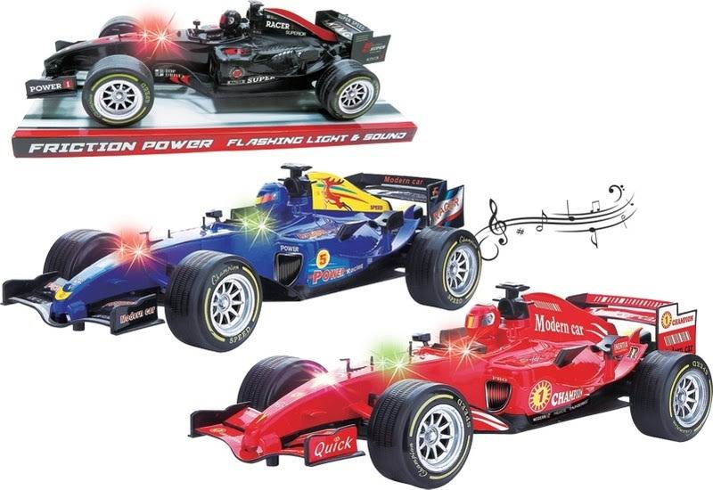 Friction Race Car with Light u0026 Sound, Battery Included, Case Pack 24 G574329