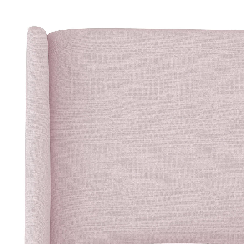 Lavender Linen Wingback Headboard D609