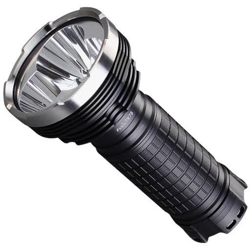 Black 2600 Lumen Flashlight and Case A25695
