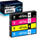 Compatible Ink Cartridge for HP Officejet Pro Printer (Black Cyan Yellow Magenta) Z7484