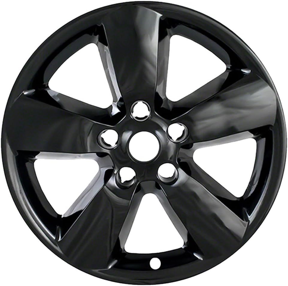 Set of Four 20" Gloss Black ABS Wheel Skin Covers C8113
