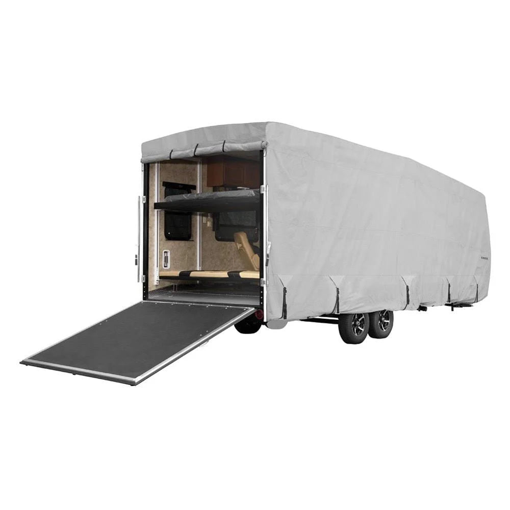 Gray Toy Hauler Trailer Cover O21339