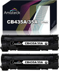 2 Pack Compatible Toner Cartridge for HP CB435A U283989