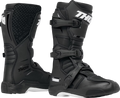 Black/White Youth Motocross Offroad Riding Boots D952448