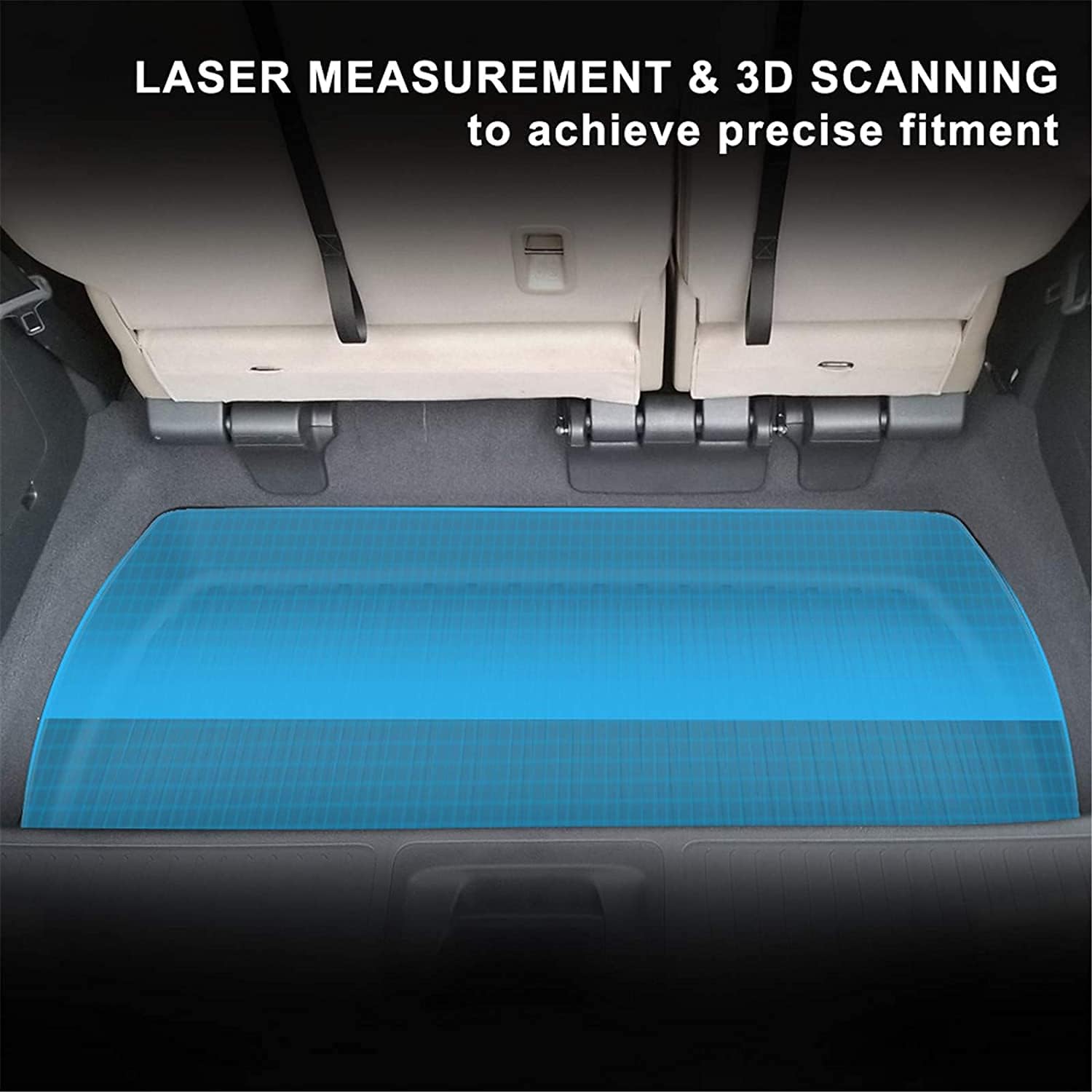 Heavy Duty Trunk Liner for Honda Odyssey 7 Seats 2015-2020 J268005
