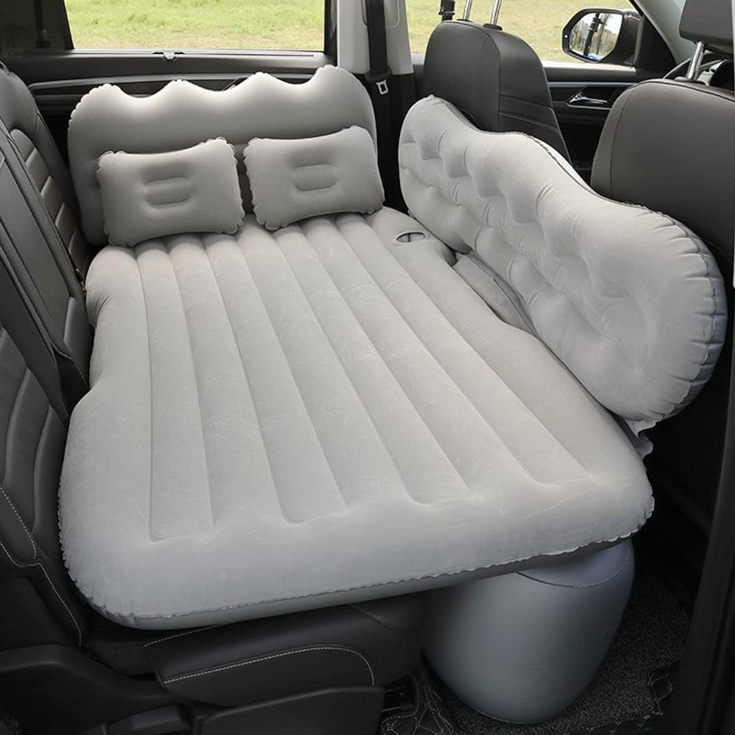 Gray Inflatable Car Air Mattress Z2166