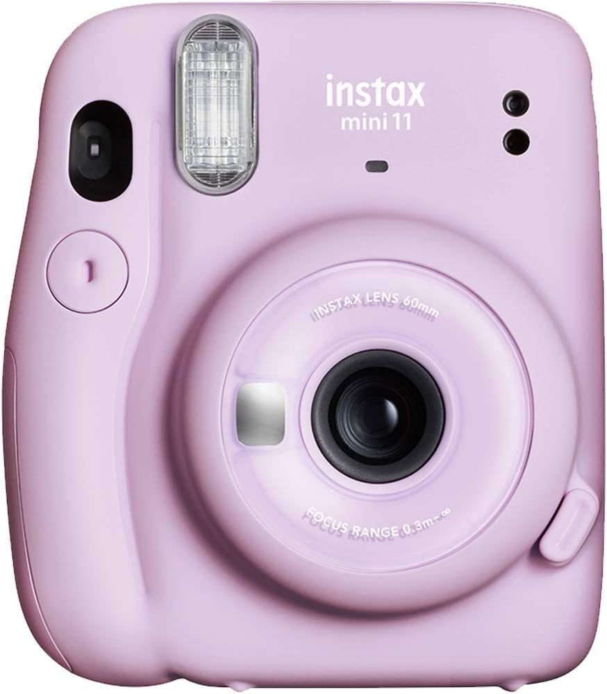 Instant Camera Bundle with 60 Sheets Film and Case Q378213