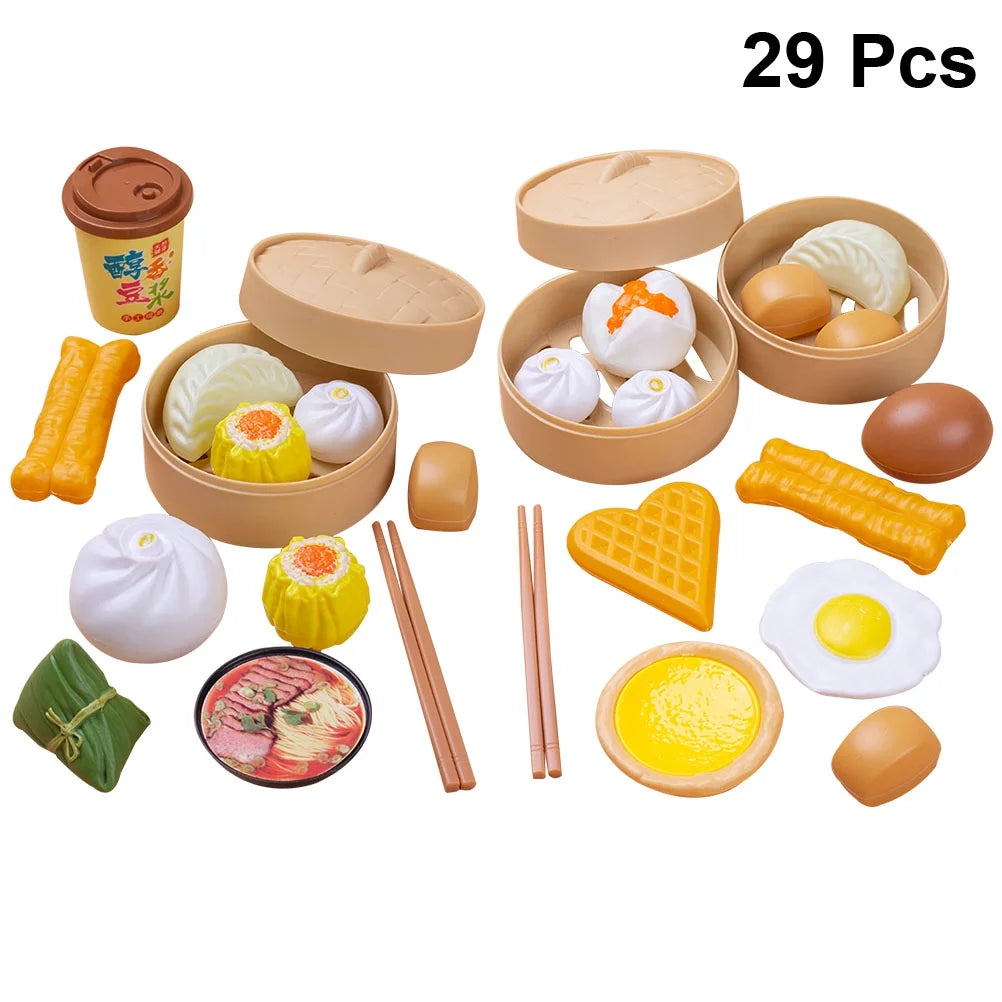 29pcs/2 Sets Kid Cooking Toys Kitchen Toys S865109