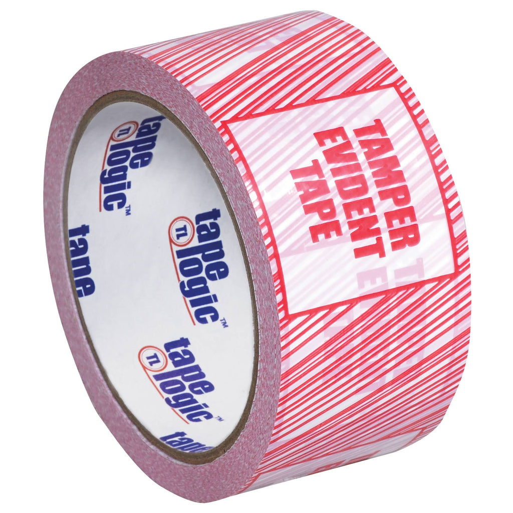 Tamper Evident Security Tape 2.5 Mil 3x22 x 110 yds Red/White 6/Case Z2991