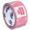 Tamper Evident Security Tape 2.5 Mil 3x22 x 110 yds Red/White 6/Case Z2991