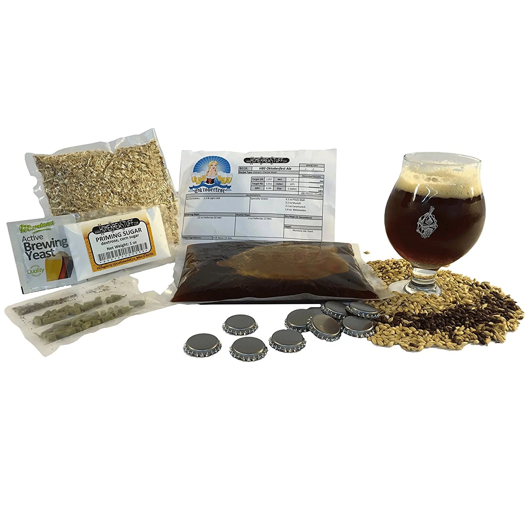 1 Gallon Table Top Nano-Brew Scottish Ale with Booster Q651126