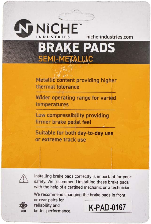 Semi-Metallic Brake Pad Set Pack of 2 G434371