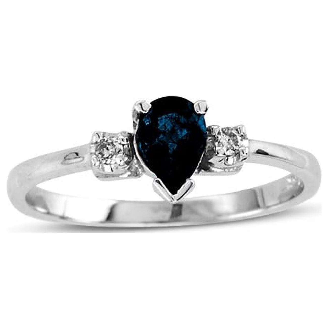14K Gold Diamond & Sapphire Ring Set, Size 5 C684714