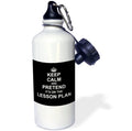 Black Sports Water Bottle, 21oz Y68815