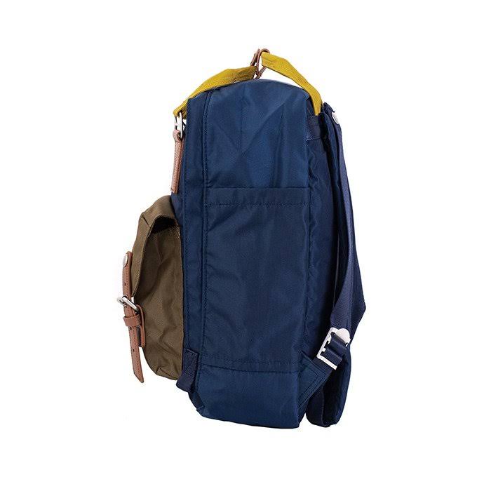 Navy x Khaki Glossy Blocking Series G536737
