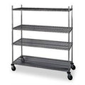 Chrome Wire Cart 24 in W 60 L X779