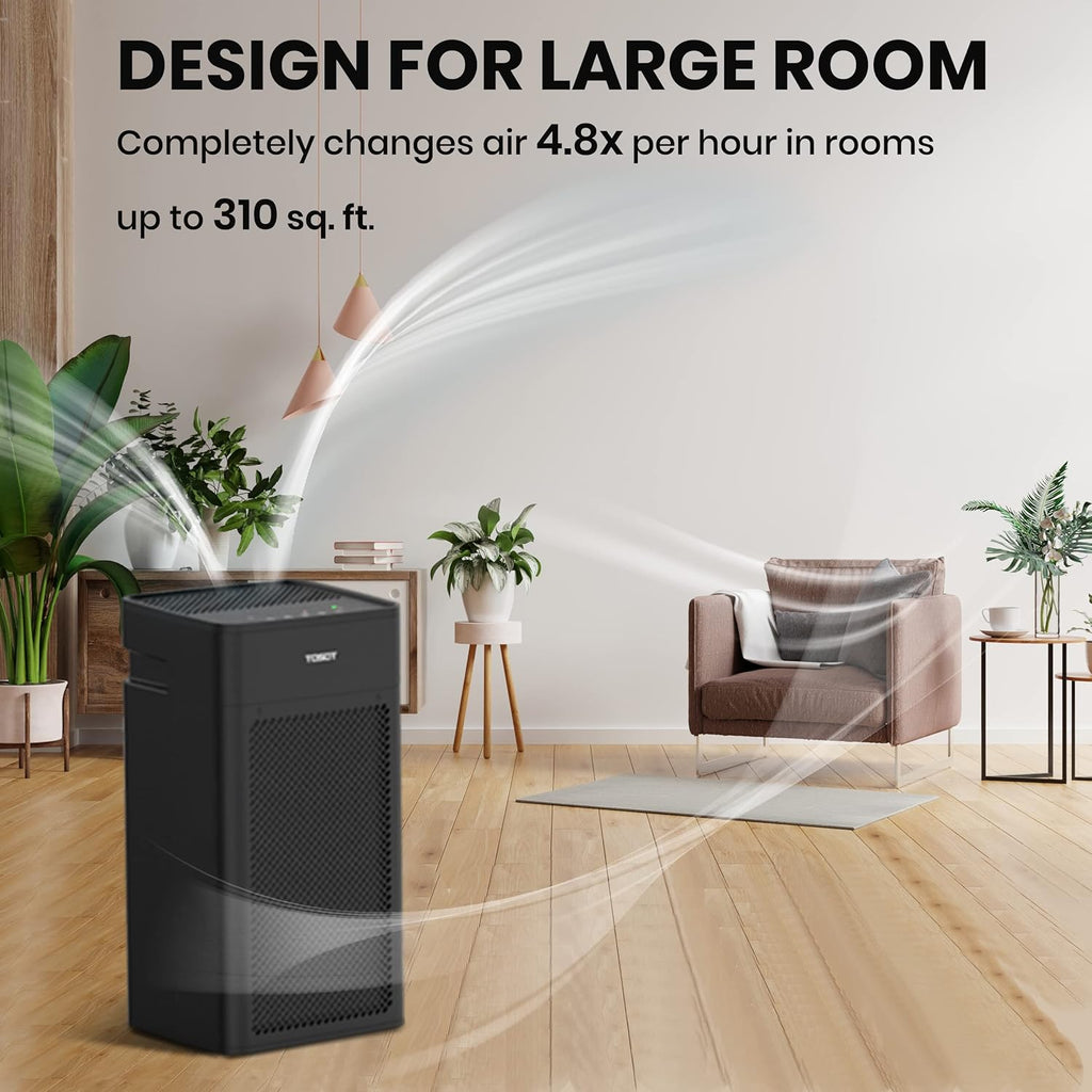 HEPA Air Purifier with UV Sanitizer, 1 Pack Medical Grade True HEPA Filter W48289