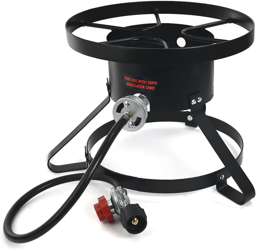 High-Pressure Single Burner Outdoor Stove Gas Propane Cooker V8923