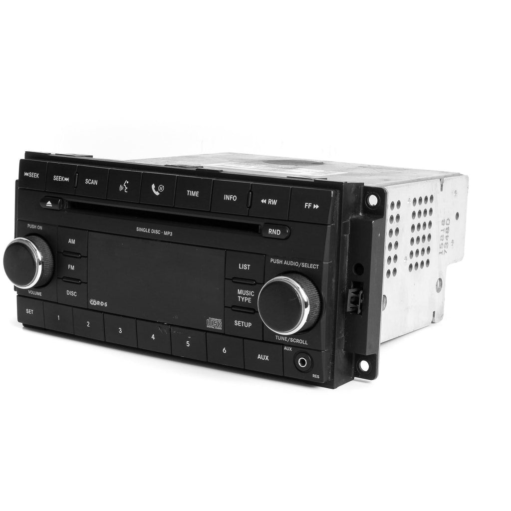 2008 Jeep Wrangler Dodge Caravan AM FM Radio CD Player AUX Z3505