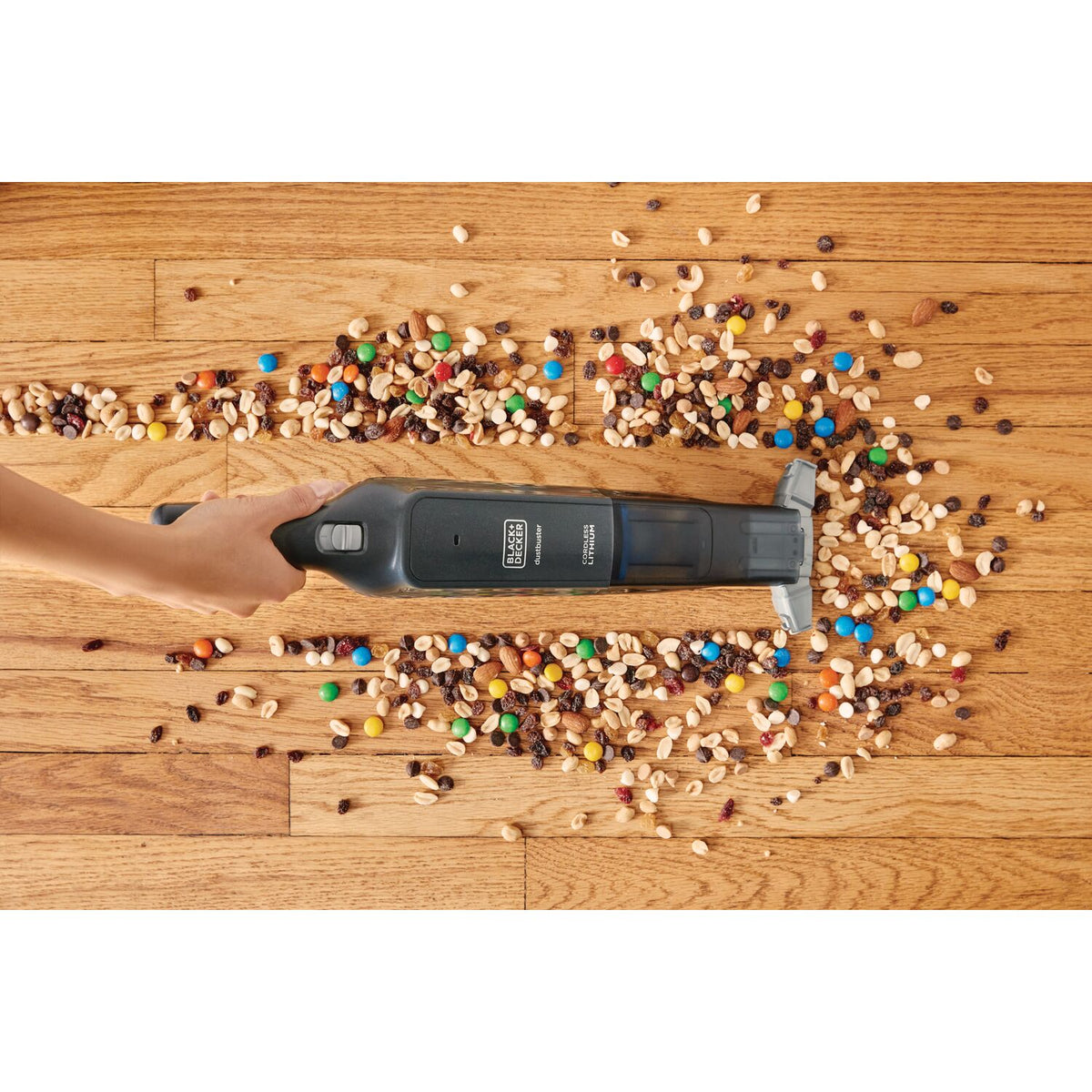 Black Cordless Slim Handheld Vacuum O770895