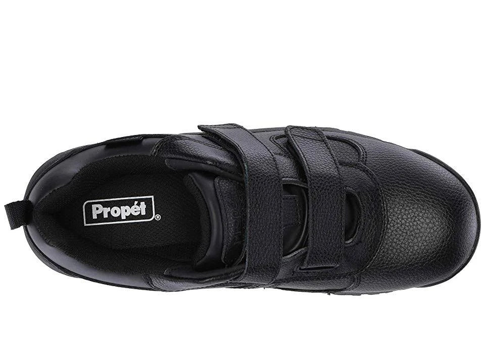 Men's Propet Cliff Walker Low Strap Black Grain Size 15 A722