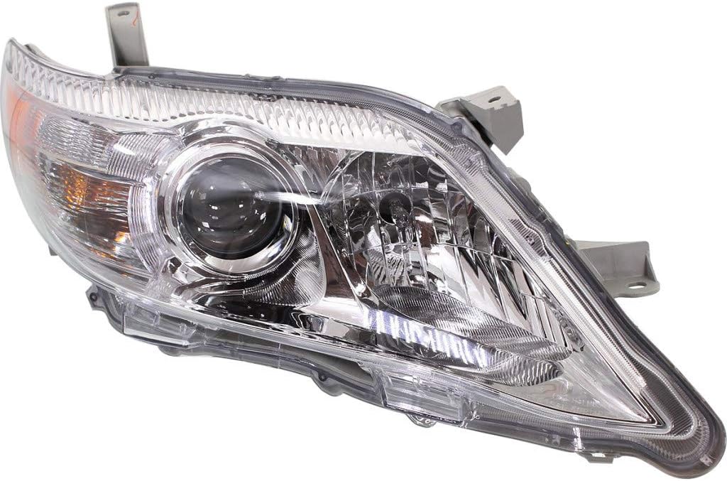 Passenger Side Headlight Assembly for Toyota Camry 2010 2011 P743659