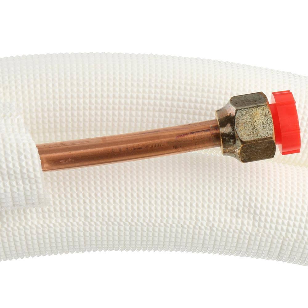 3/8 in. x 5/8 in. x 50 ft. Universal PIPING Assembly with White Non-Tear Insulation X65706