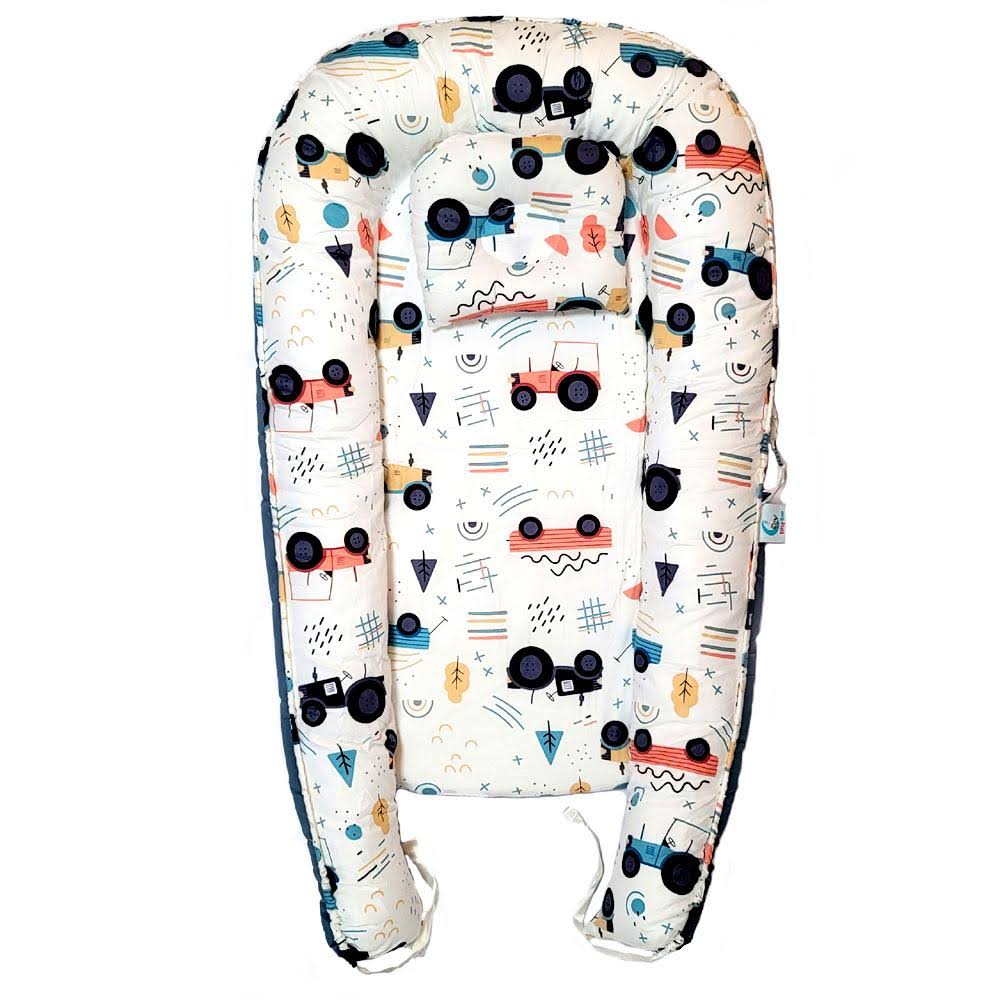 Blue Newborn Bed Nest Baby Lounger U3227