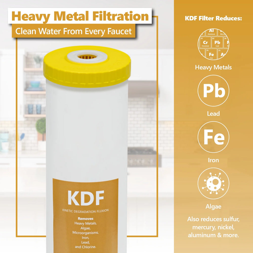 KDF Catalytic Carbon Water Filter 2 Pack U274766