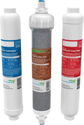 RO Buddie Cartridge 3-pce Bundle, Mixed Bed DI Resin Cartridge, Sediment Cartridge, Carbon Cartridge Pack of 2 T64379