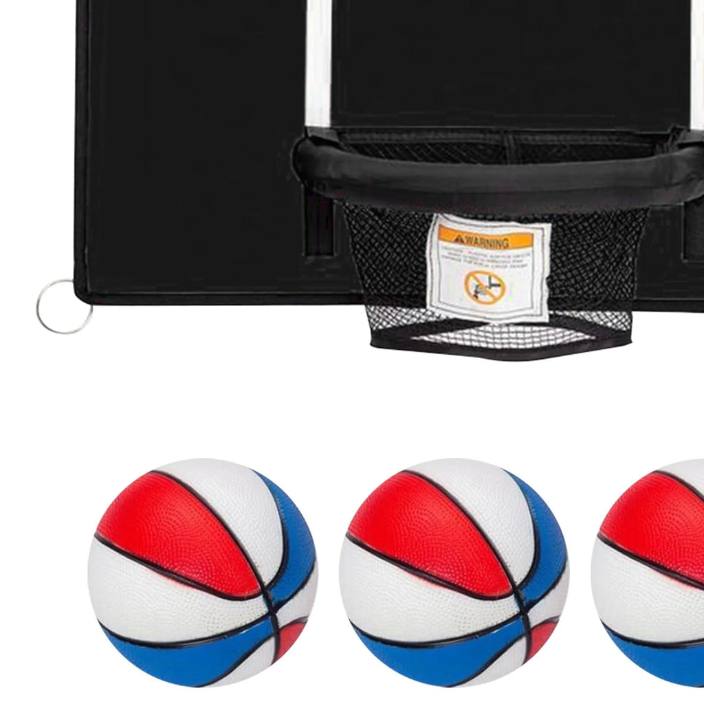 Adjustable Basketball Hoop with Net for Trampoline Y2833