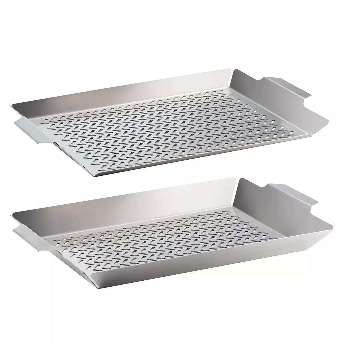 2-Piece Outdoor Roasting Grill Pan Set A4435