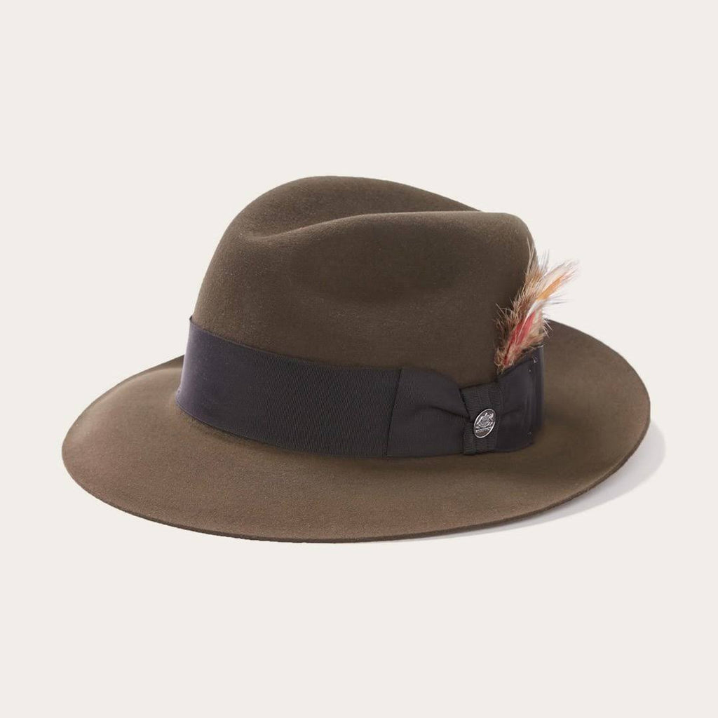 Sage Fur Felt Fedora Hat U598