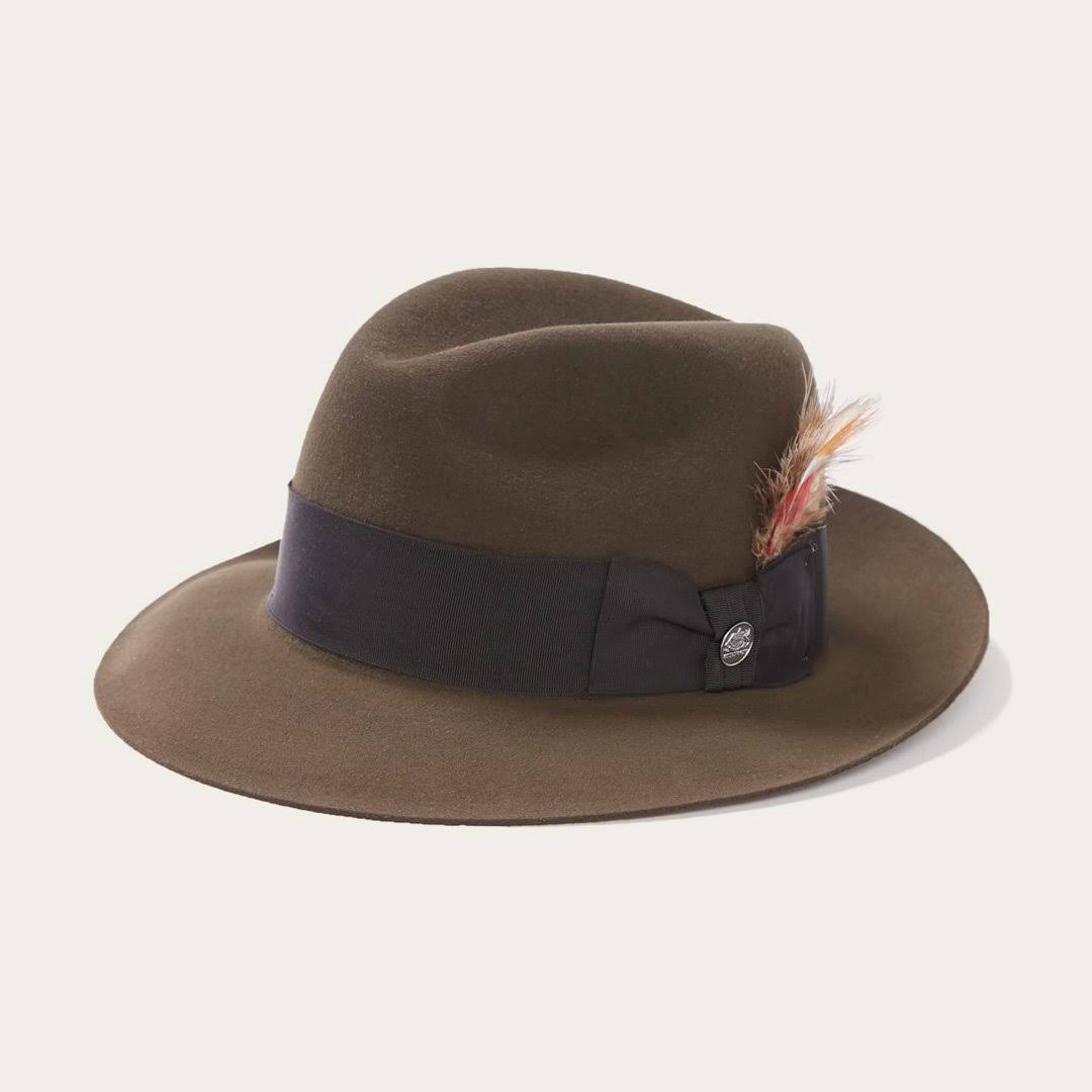 Sage Fur Felt Fedora Hat U598