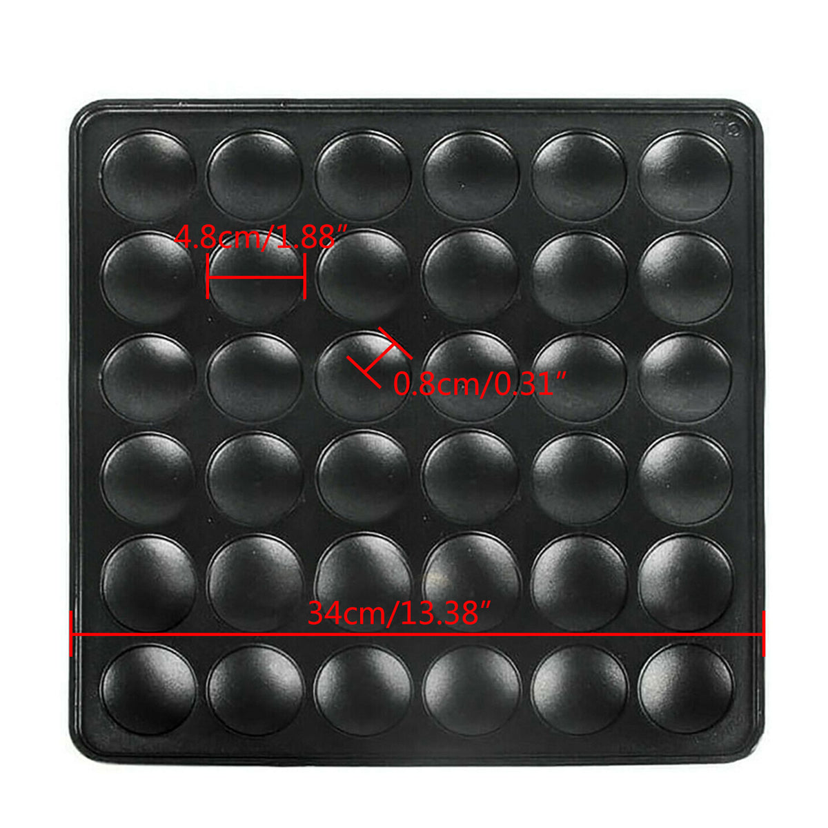 36 Holes 1000W Commercial Electric Nonstick Waffle Maker Machine N8102