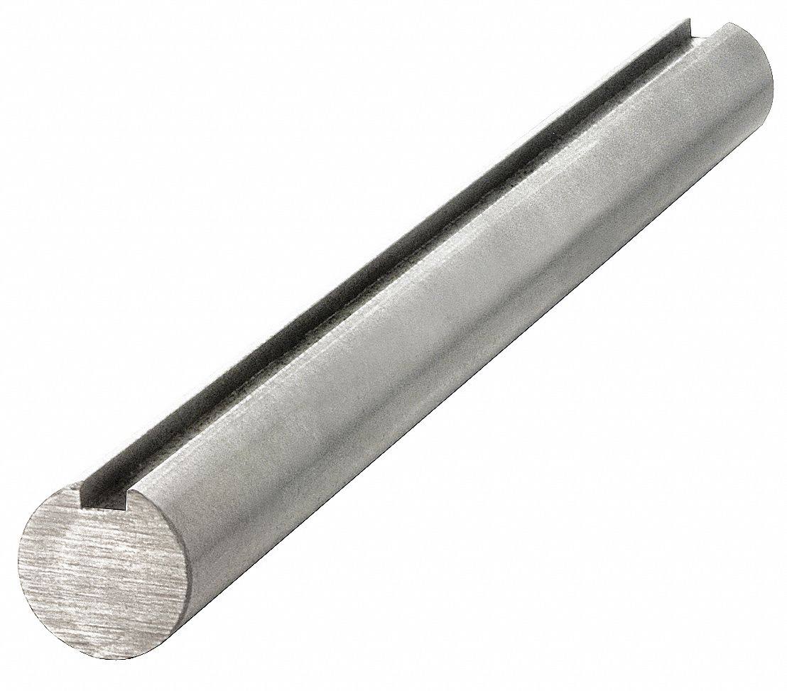 Carbon Steel Grade 1045 Keyed Shaft, Diameter 3/4 V803201