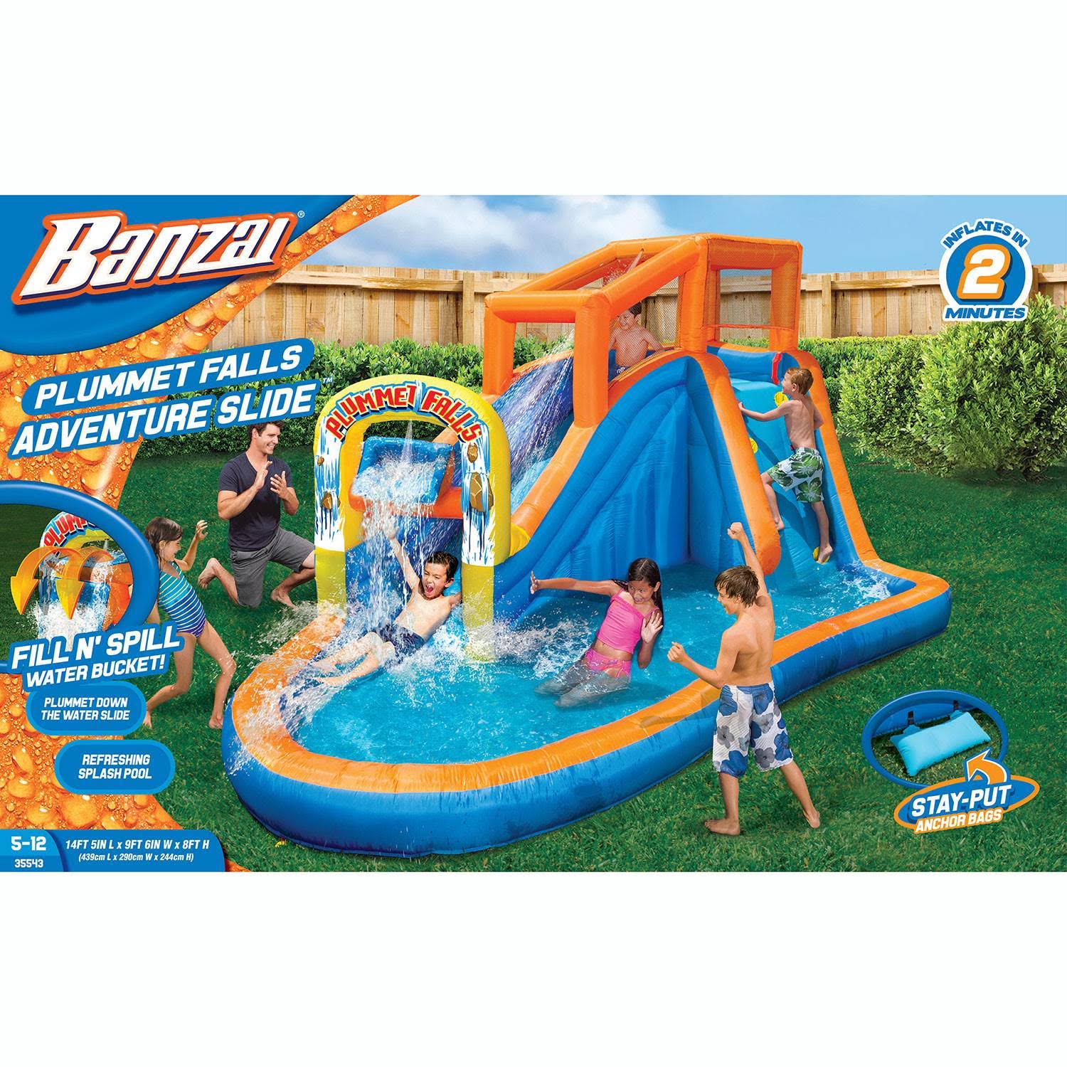 Inflatable Water Park Slide K25118