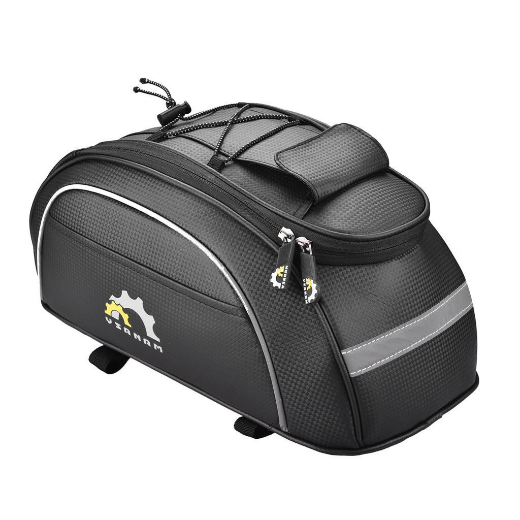 Waterproof Insulated Cooler Bag Bike Trunk Bag Rear Rack Bag Pannier R10930
