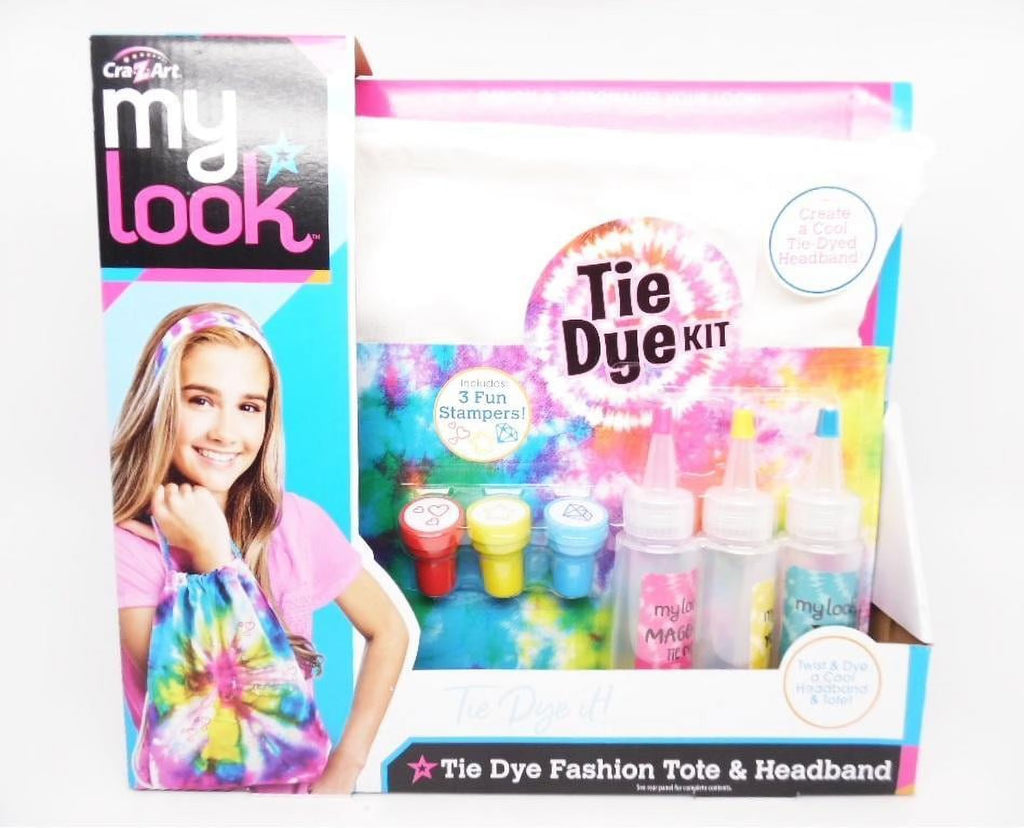 Tie Dye Kit Fashion Tote & Headband R86702