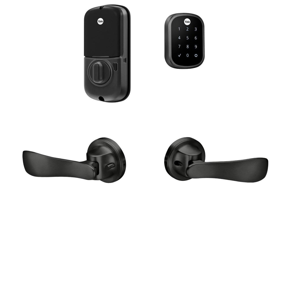 Wi-Fi and Bluetooth Deadbolt with Paddle Lever R547