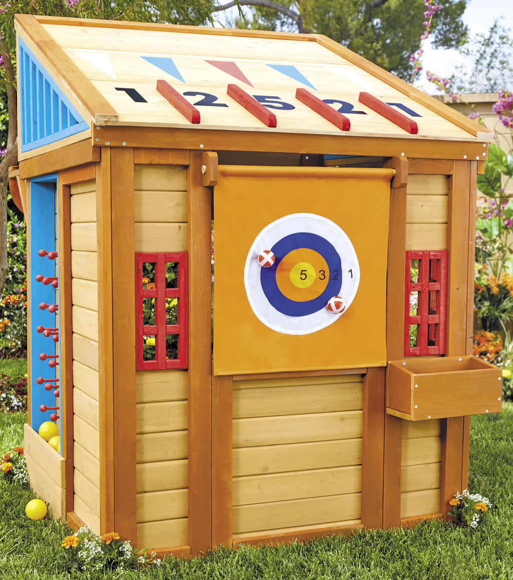 5-in-1 Wooden Game House N60204