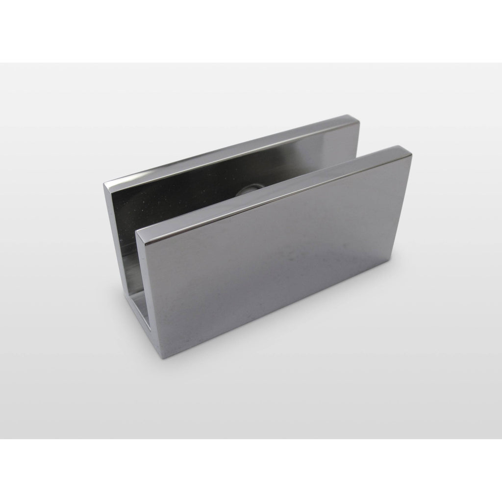 Bronze Hinged Frameless Shower Door Z8119