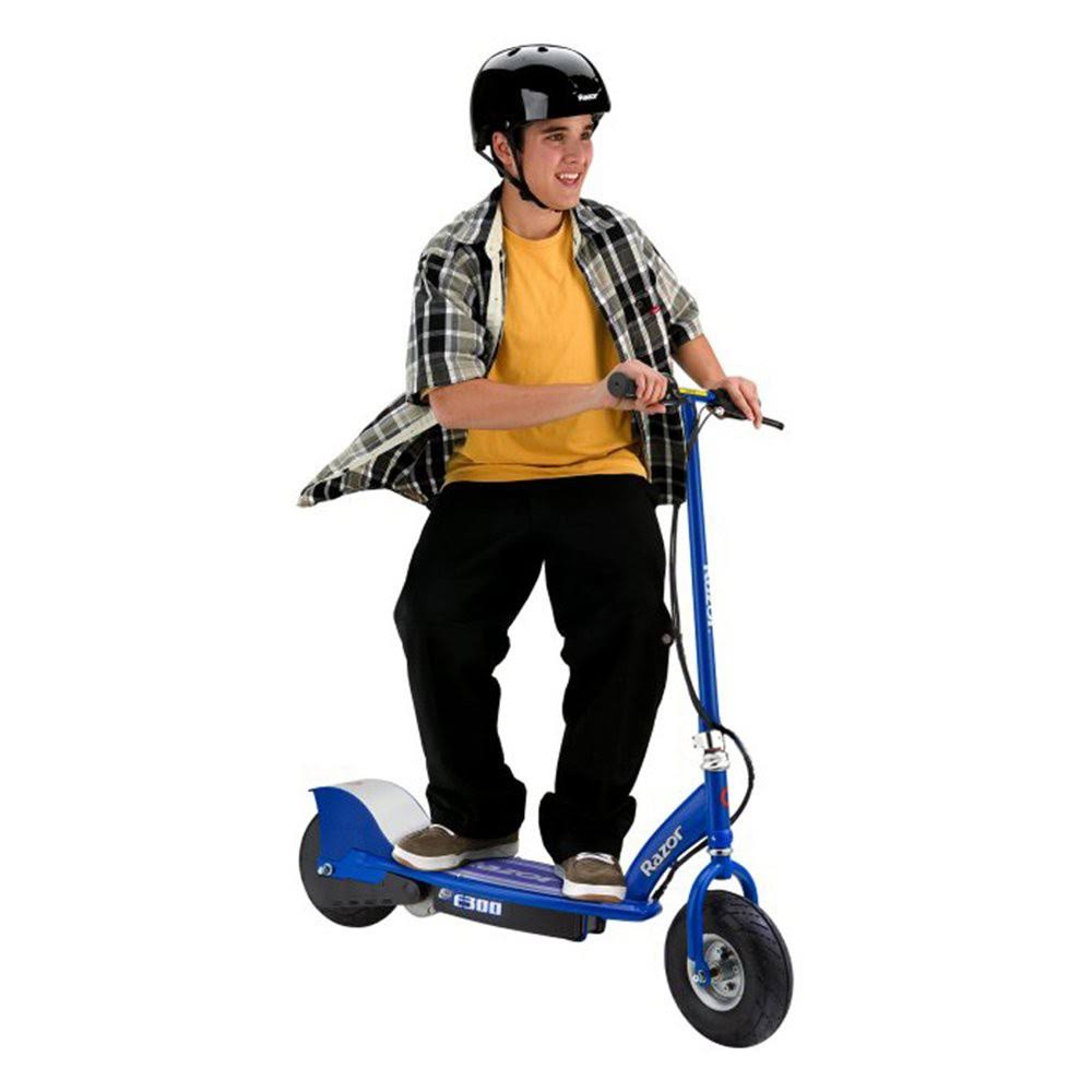 Gray & Blue Electric Scooter X820491