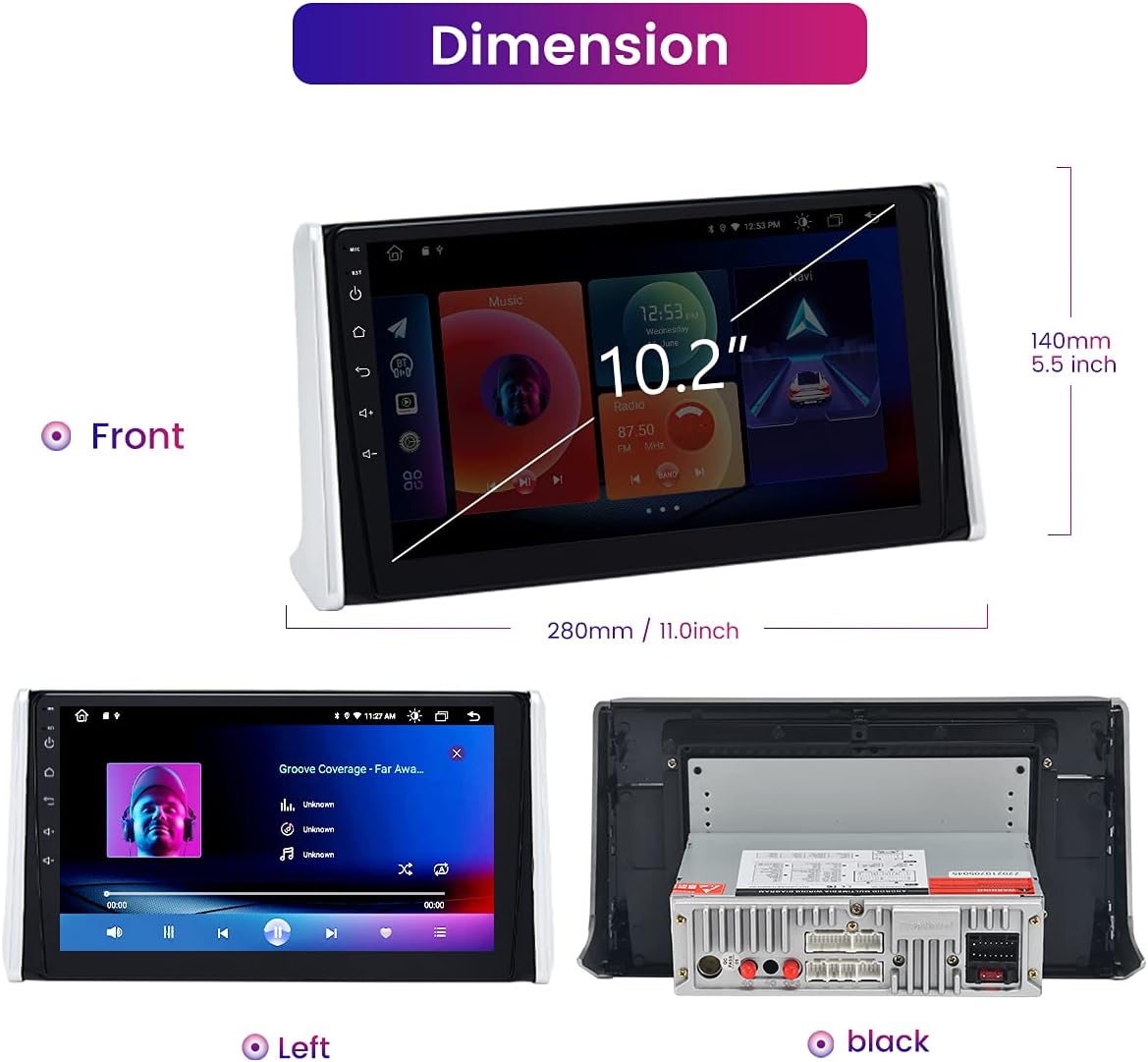 Car Stereo Radio with Bluetooth Touch Screen K12228