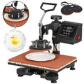 5 in 1 Digital Sublimation Swing Away Heat Press Machine X46392