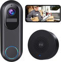 Wireless Video Doorbell Camera with Chime F968